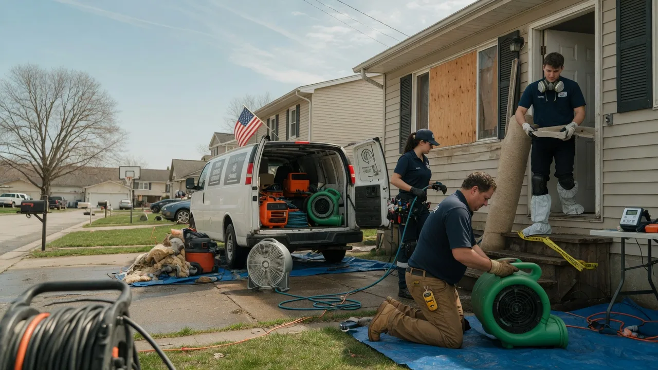Water Damage Restoration in Tehuacana, TX near me